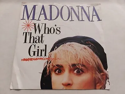 Madonna * Who's That Girl * 7  Single 1987 Excellent P/s • £3.99