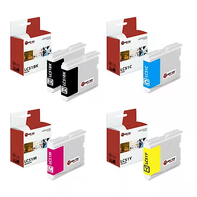 5Pk LTS LC-51 BCMY Compatible For Brother MFC230C 240C DCP130c Ink Cartridge • $14.99