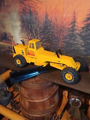 VINTAGE MIGHTY TONKA ROAD GRADER Turbo Diesel With Swing Blade • $100