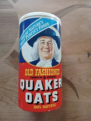 Vintage Okd Fashioned Quaker Oats Conrainer 1995 • $0.99