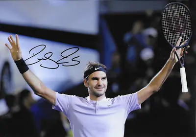 £125 • Buy Roger Federer Tennis Player Signed Photograph 1 *With Proof & COA*