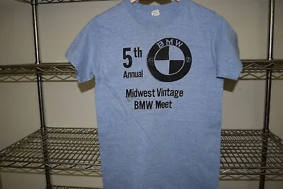BMW Vintage Meet Vtg 70s Single Stitch T Shirt XS / Small • $22