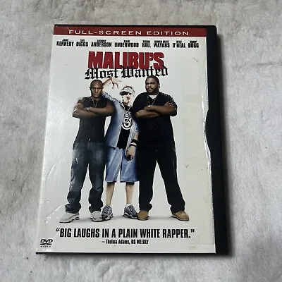 Malibus Most Wanted (DVD 2003 Pan  Scan) RARE DVD Snap Case • $5