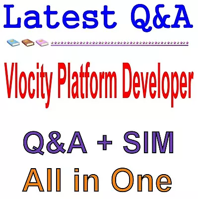 Vlocity Platform Developer Exam Q&A • $15.90