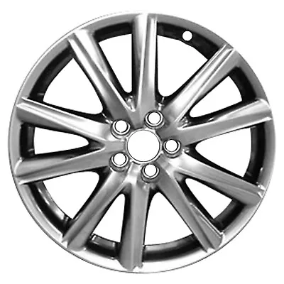 19x8 10 Spoke Refurbished Aluminum Wheel Painted Dark Hypersilver 560-74296 • $328.89