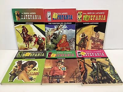 Marcial Lafuente Estefania Lot Of 6 Collection Spanish Westerns Books • $30