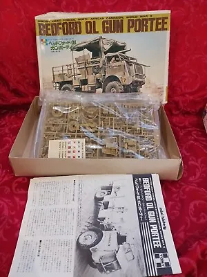 Rare Sealed Parts TOMY BEDFORD QL GUN PORTEE 1/35 Ww2 British Africa Model Kit • $35