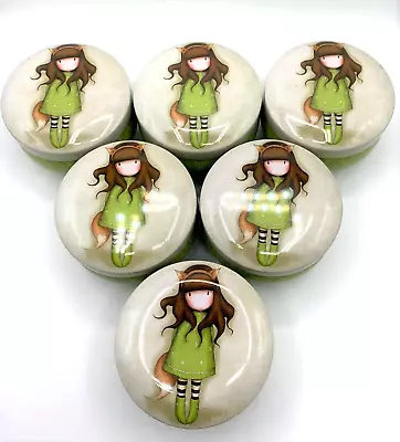 Santoro Gorjuss Trinket Tin With Lid Keepsake Set Of 6 Ideal For Party Bags  • £10