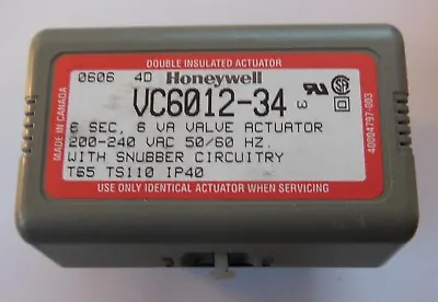 Honeywell Diverter Valve Motor Actuator Type Vc6012-34 • £14.95