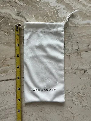 Marc Jacobs Sunglasses Eyeglasses Drawstring Pouch  Soft Case White • $6