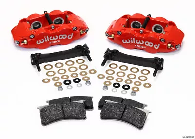 Wilwood For Narrow Superlite 4R Rear Caliper & Bracket Kit - Red 97-13 C5/C6 • $989.56