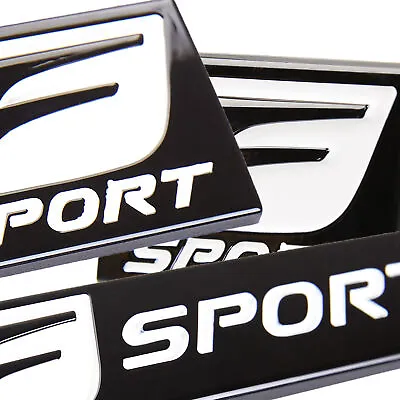 3X Rear Trunk Lid & Fender Bumper Badge Emblem For F-Sport GS IS-F RC IS250 350 • $17.89