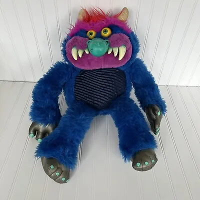 Vintage 1985 My Pet Monster AmToy 24” Plush Original Good Hands/Feet  No Cuffs • $248