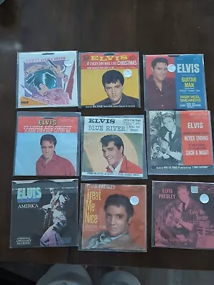 Elvis Presley Vinyl 45's Lot Of 9 • $26