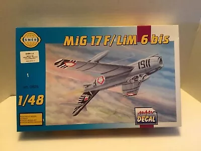 MiG 17F / Lim 6 BIS - Factory Sealed - Smer #0825 - 1/48 Scale • $40