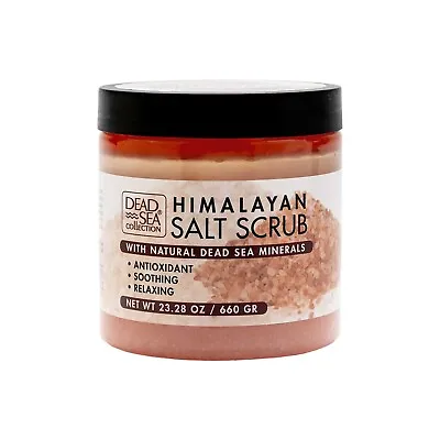 Dead Sea Collection Himalayan Salt Bath Body Scrub 660g • £7.99