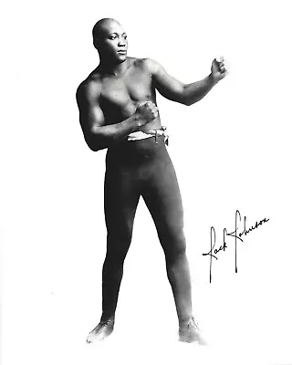 Jack Johnson Boxer Signed Portrait 8x10 PHOTO PRINT • $6.98