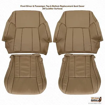 Left & Right Bottom Leather Cover Color Oak Tan For 1998 1999 Toyota 4Runner  • $567.59