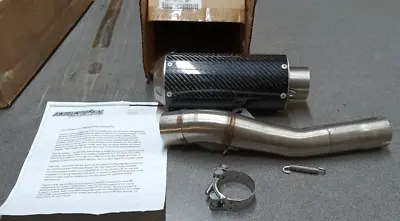 06-19 Yamaha Yzf-r6 Hotbodies Mgp Ii 2 Carbon Fiber Slip-on Muffler Exhaust • $249.99