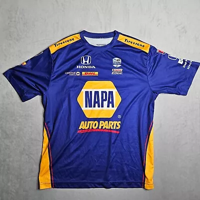 IndyCar Shirt Adult Medium Alexander Rossi #27 Jersey Andretti Autosport Napa • $29.88