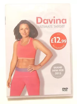 Fitness Davina The Ultimate Target Workout (DVD 2011) New & Sealed Region 2 • £3.49