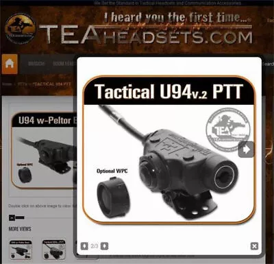 New TRI PRC-152 Radio TEA U94 V2 PTT 6PIN FV Ver. Invisio DEVGRU SEAL NSW • £74.40