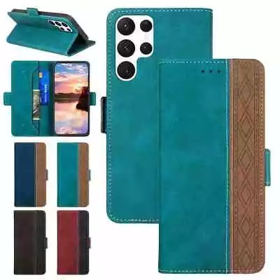 For Vivo Y52S Y33S Y31S Y15 Y17 U10 Y11S Y30G Flip Magnetic Leather Wallet Case • $16.68