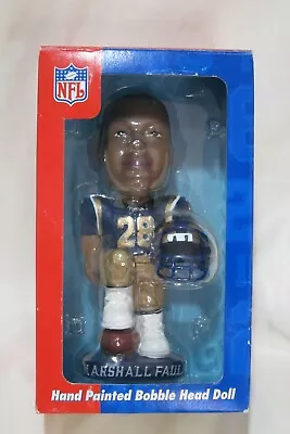 Marshall Faulk Bobble Head St. Louis Rams New Box In Bad Condition • $10