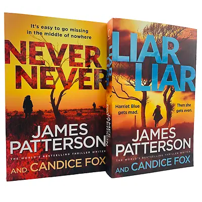 $23.55 • Buy James Patterson & Candice Fox  Large Paperback Book Bundle Thriller Fiction