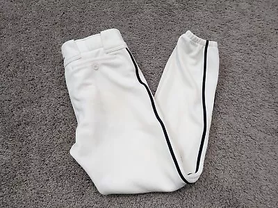 Mizuno Baseball Pants Youth XXL 30-32 White Quilted Padding • $14.77