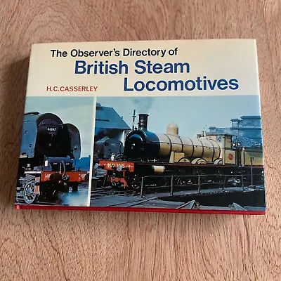 The Observers Directory Of British Steam Locomotives Hardback Book • £2.50