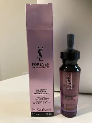 YSL Anti Age Face Forever Youth Liberator Radiance Water In Oil 30ml New In Box • £50