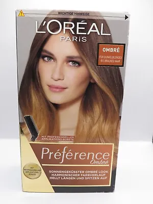 4 X L 'oreal Kit Dye  Preference  Ombre Hair  Dye Dark Blonde To Brown Hair • £14.99