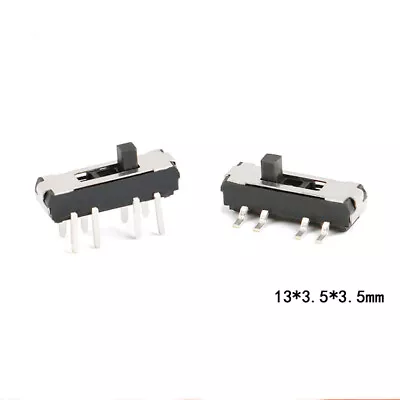 Mini Slide Switch 13*3.5*3.5mm 8Pin 3 Position DP3T 2P3T Panel Surface Mount PCB • $2.99