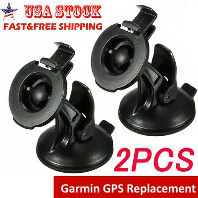 2X Car Suction Cup Mount GPS Holder For GARMIN NUVI 2597 LMT 42 44 52 54 55 LM • $11.99