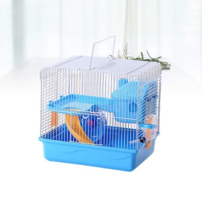 Chinchilla Cage Small Pet Cage Syrian Hamster Cage Gerbil Cage Hamster Tank • £32.88