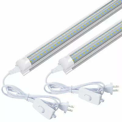 2FT~8FT T8 4 FOOT LED Tube Light Bulb 8 FT LED Shop Light Fixture 5000K~6500K • $27.87