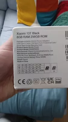 Xiaomi 13T - 256GB - Black (Unlocked) (Dual SIM) • £72