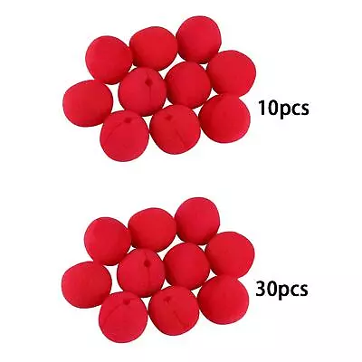 Red Clown Noses Bulk 5cm Photo Props For Festival Stage Performance Birthday • $6.67