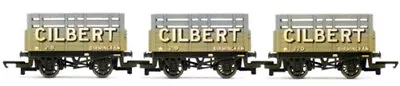 Hornby R6151A Set Of Three Weathered Coke Wagons Gilbert B’ham New Boxed • £45