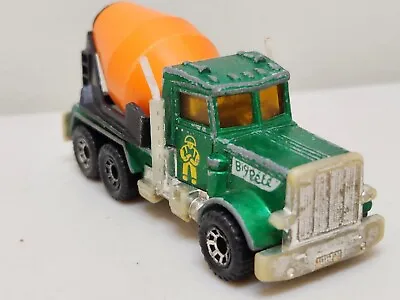 1981 Matchbox Superfast Peterbilt Cement Mixer Truck 1:60th Scale Diecast Model • $20