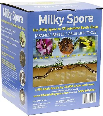 Milky Spore 80010-9 Japanese Beetle And Other Beetle Killer - 10 Oz. • $33.25