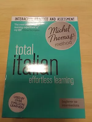 Total Italian Effortless Learning By Michel Thomas #9002 • $19.72