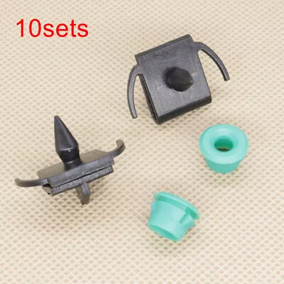 For Bmw E30 E34 Side Sill Skirt Retainer Clips & Door Sill Grommets Set Of 20 • $15