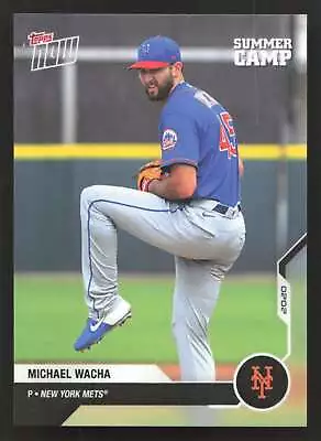 Michael Wacha 2020 Topps Now Summer Camp #OD-467 Mets {0601 • $1.99