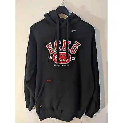 Marc Ecko Unltd Otherground Hoodie Y2k 2000s Rhino Logo Stitch Hoodie Sz Large • $39.99