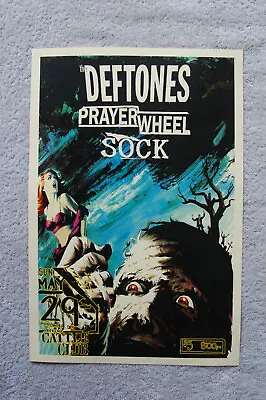 Deftones Concert Tour Poster 1994 Sacramento __ • $4.25