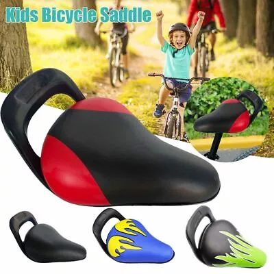 Kids Bike Seat Bicycle Saddle Soft Cushion Comfort Pad Waterproof MTB Saddle • $15.72