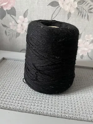 Yeoman Yarns Black 23 Lot 938 Cone • £7.99