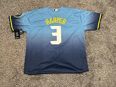 NWT Men’s Nike Bryce Harper Phillies City Connect  Jersey Large. XL City Of Love • $99.99